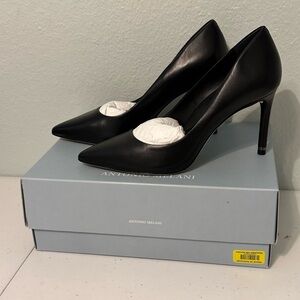 Antonio Melani Black Stiletto Heels